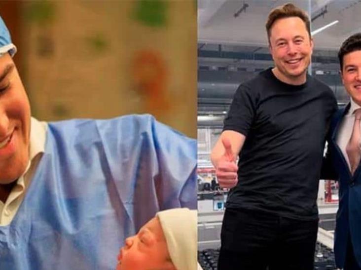 Samuel García pedirá a Elon Musk ser padrino de su hija Samuel García pedirá a Elon Musk ser padrino de su hija