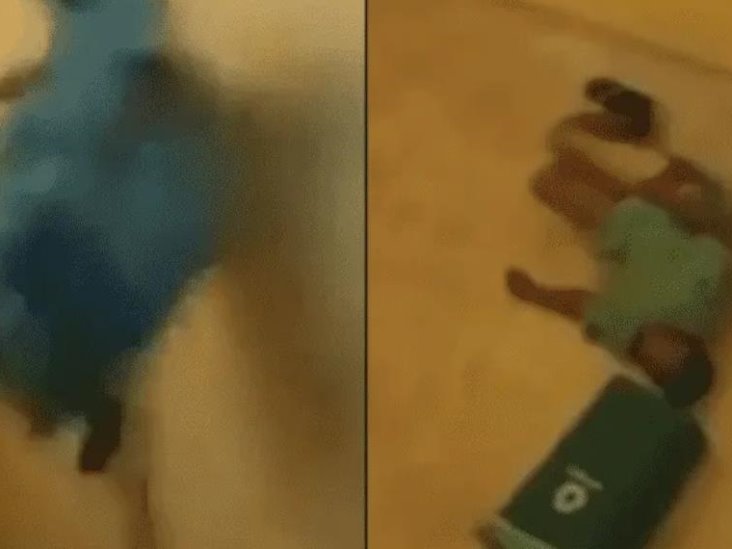 Hombre se lanza desde un segundo piso para recibir atención en un hospital Hombre se lanza desde un segundo piso para recibir atención en un hospital