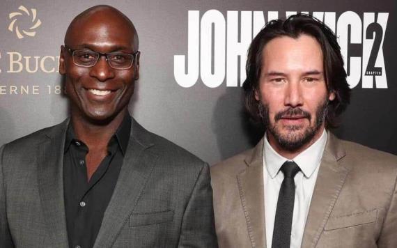 Keanu Reeves reacciona a muerte de Lance Reddick: Profundamente tristes