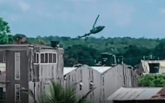 Cae helicóptero militar en Colombia; murieron cinco soldados