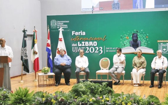 Inauguran autoridades de gobierno y académicas la Feria Internacional del libro