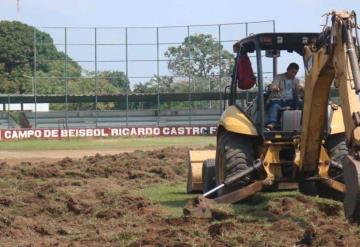 Trabajan intensamente en remodelación de unidades deportivas para Juegos Nacionales CONADE 2023