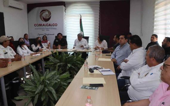 Ayuntamiento de Comalcalco presenta plan operativo de Semana Santa