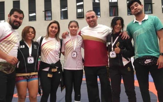 Tabasqueños destacaron en el Campeonato Nacional de luchas asociadas