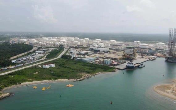 Refinería "Olmeca" de Dos Bocas, Paraíso, ha sido un estímulo para la economía del estado