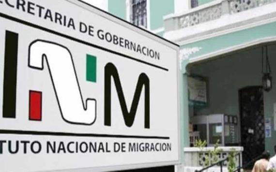 Localiza INM 123 personas migrantes extranjeras en un camión tipo torton en Chiapas