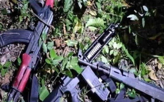 Militares se enfrentan a la delincuencia organizada en Chiapas