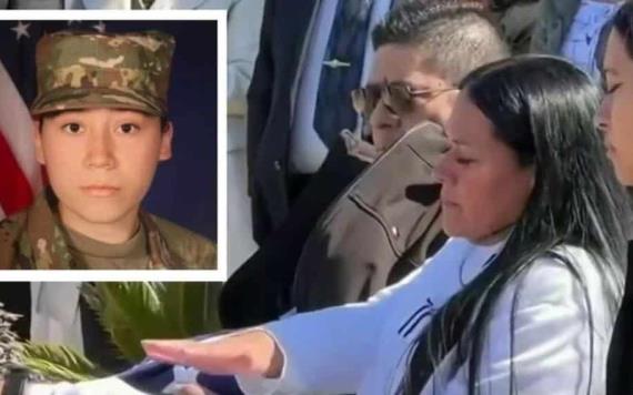 Despiden a soldado mexicana fallecida en base militar en Texas