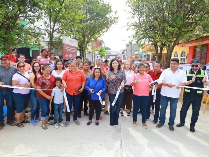 Inaugura Yolanda Osuna calles rehabilitadas en Centro Inaugura Yolanda Osuna calles rehabilitadas en Centro