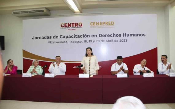 Ayuntamiento de Centro arranca jornada de capacitación en Derechos Humanos