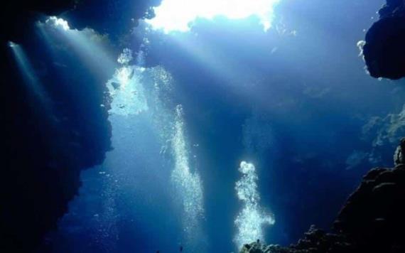 Así es Tam Ja´ , el segundo agujero azul más profundo del mundo que se encuentra en Yucatán
