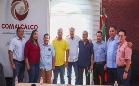 Se reúne químico Espadas con locatarios de Villa Aldama para iniciar las gestiones para la remodelación del Mercado Público