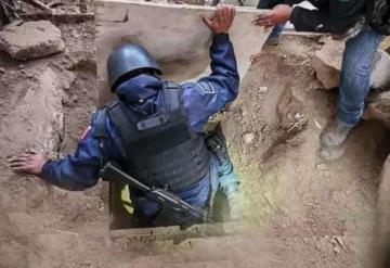 Estos son los altares que localizaron en túnel de huachicol en Hidalgo