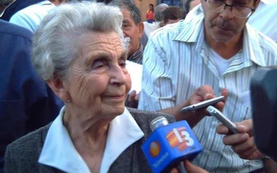 Fallece Conchita Calvillo de Nava a los 105 años