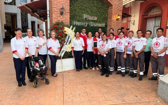 Conmemoran Día Mundial de la Cruz Roja en Comalcalco