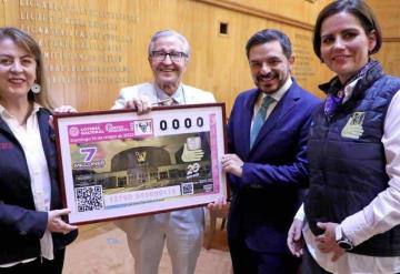 Celebran 20 años de Fundación IMSS con billete de Lotería Nacional conmemorativo