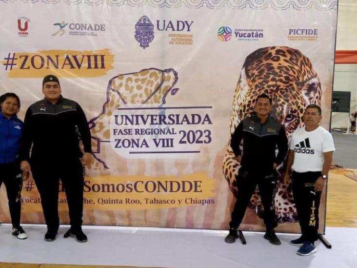 Los halteristas tabasqueños Pilar Díaz y José "Nené" Muñoz calificaron a la Universiada Nacional 2023 Los halteristas tabasqueños Pilar Díaz y José "Nené" Muñoz calificaron a la Universiada Nacional 2023
