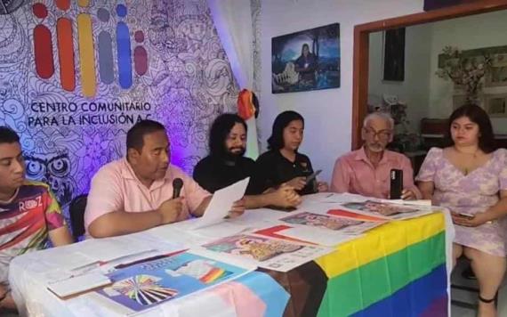 Colectivos LGBT organizan la doceava marcha del Orgullo en Tabasco
