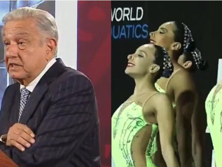 Estuvo MAL no apoyar a nadadoras, pero no acudieron a nosotros, dice AMLO Estuvo MAL no apoyar a nadadoras, pero no acudieron a nosotros, dice AMLO