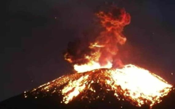 Semáforo de alerta volcánica sube a Amarillo Fase 3 por la actividad del Popocatépetl
