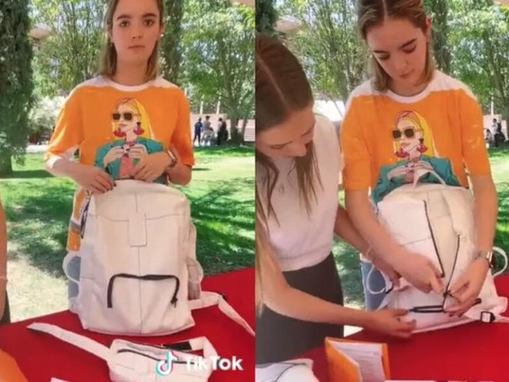 Estudiantes son CRITICADAS por crear mochila especial para migrantes; "es para la subida al tren y correr" Estudiantes son CRITICADAS por crear mochila especial para migrantes; "es para la subida al tren y correr"