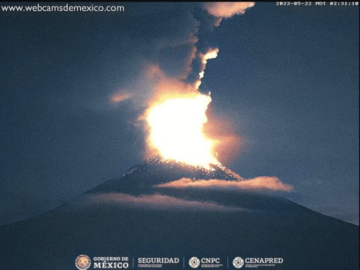 Habrá simulacro de evacuación en Puebla por volcán Popocatépetl Habrá simulacro de evacuación en Puebla por volcán Popocatépetl