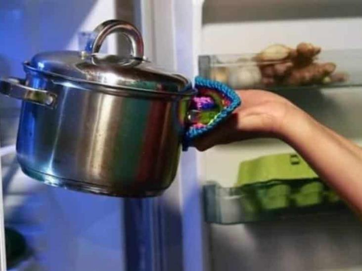 ¿Por qué es un error meter la olla con comida en el refrigerador? ¿Por qué es un error meter la olla con comida en el refrigerador?