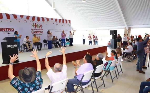 Inauguran Feria de la Inclusión en Centro