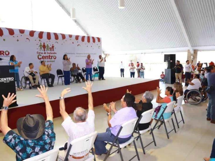 Inauguran Feria de la Inclusión en Centro Inauguran Feria de la Inclusión en Centro