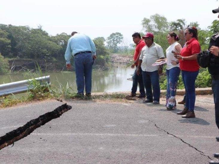 Abrirán paso alterno por daños del puente "San Antonio" en Teapa Abrirán paso alterno por daños del puente "San Antonio" en Teapa