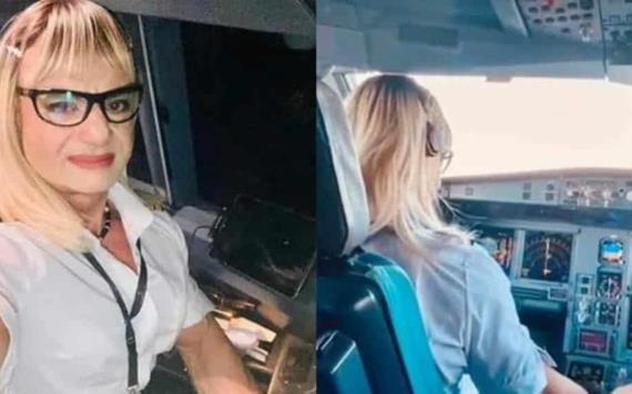 Traniela es la primera mujer trans en convertirse en piloto en una línea aérea comercial en Argentina