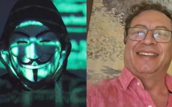 Anonymous lanzó fuerte advertencia a Gustavo Petro