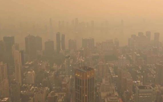 Nueva York se contamina por incendios en Canadá
