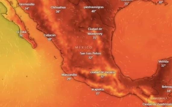 Alertan fin de semana con altas temperaturas en México