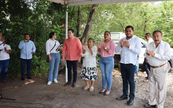 Ayuntamiento de Cunduacán supervisa una de las obras más importantes del municipio
