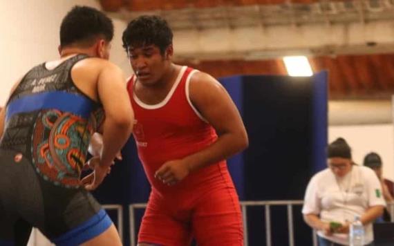 El gladiador tabasqueño Jairo Morales aseguró bronce en los Juegos Nacionales CONADE 2023