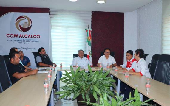 Gobierno de Comalcalco y Delegación Municipal de Cruz Roja reafirman lazos interinstitucionales