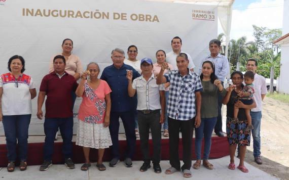 Familias de Comalcalco cumplen sueño de una vivienda digna gracias al programa Calli-Co
