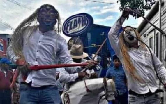 Rinden tributo con danzas del caballito y enrramas a San Pedro y San Pablo en Guaytalpa