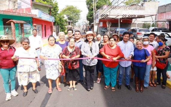 Inauguran la rehabilitación de la pavimentación asfáltica de la avenida Niño Artillero en Centro