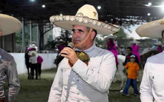 Tabasqueño buscará la presidencia de la Federación Mexicana de Charrería en 2024