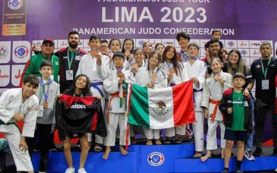 Judoka tabasqueña logró bronce en el Campeonato Panamericano en Lima, Perú