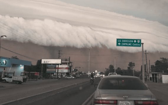 Video: Impacta tormenta de arena en Sonora