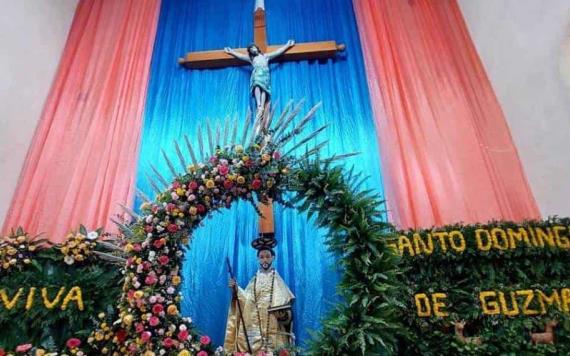 Inician festejos a Santo Domingo de Guzmán en Oxolotán