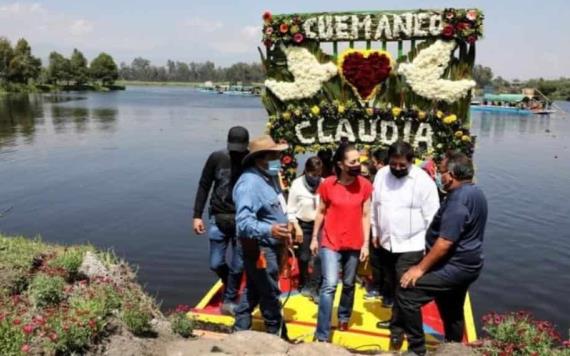 Claudia Sheinbaum encabezó una Asamblea informativa en Xochimilco