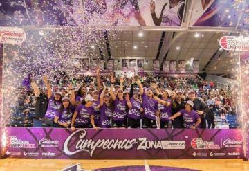 Basquetbolista tabasqueña corona campeonas a su equipo en la Liga Nacional