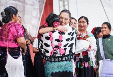 ´´México crece, tiene inversiones y tiene justicia´´: En San Cristóbal de las Casas, Chiapas, Claudia Sheinbaum apuesta por una Transformación con crecimiento para los pueblos indígenas