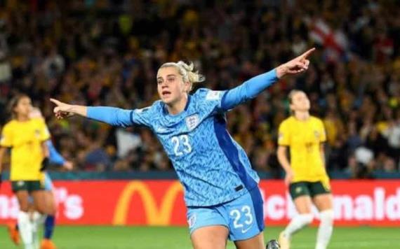 Inglaterra va a su primera final del Mundial Femenil; se medirá a España