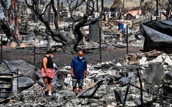 Se desconoce el número exacto de fallecidos en el incendio en Hawái