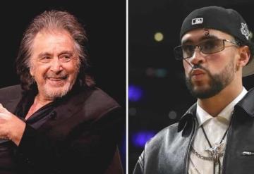 Reportan que Bad Bunny y Al Pacino trabajarán juntos en un nuevo proyecto